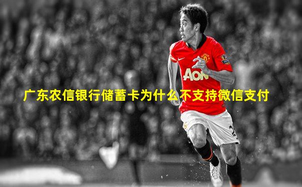 广东农信银行储蓄卡为什么不支持微信支付
