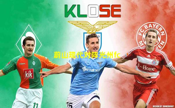 蔚山现代对阵光州fc